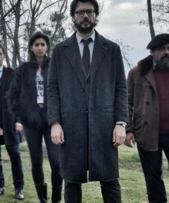 Álvaro Mort Money Heist El Profesor Coat