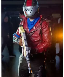 Motorcycle Rust Lord Fortnite Jacket front