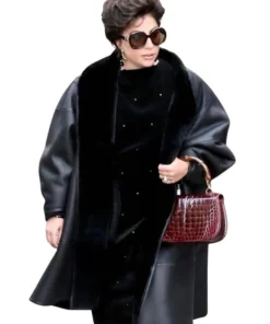 House of Gucci Patrizia Reggiani Black Coat