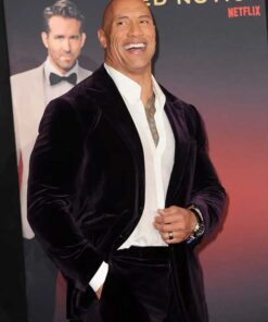 Dwayne Johnson Red Notice Premiere Blazer