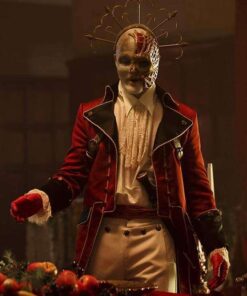 Vivid Red Trench Coat Doom Patrol S02 Roger Floyd Jacket