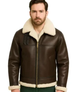 Men B3 Shearling Bomber Jacket