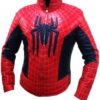 Spiderman Motorcycle Leather Jacket
