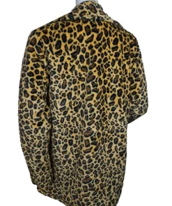 Beth Dutton Yellowstone S02 Cheetah Print Fur Coat
