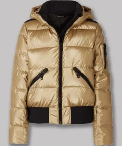 Ted Lasso S02 Keeley Jones Puffer Jacket front