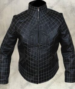 The Amazing Spider Man 2 Black Leather Jacket
