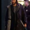 The Matrix 4 Keanu Reeves Black Hooded Coat