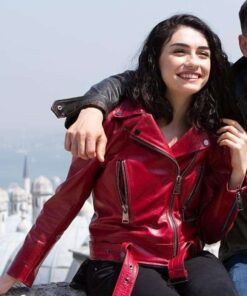 Alternative view of The Protector Zeynep Erman Red Jacket