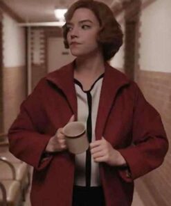 The Queen’s Gambit Beth Harmon Red Coat