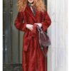 The Undoing Nicole Kidman Red Velvet Coat