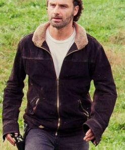 The Walking Dead Rick Grimes Leather Jacket