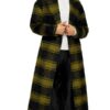 The Woman In The House Sloane Plaid Coat