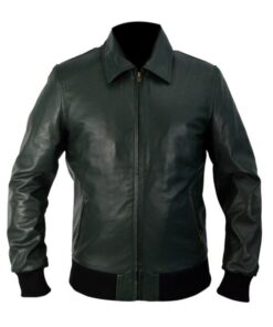 Arrow Oliver Queen Black Bomber Jacket