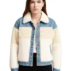 Dash & Lily Sofia Denim Fur Jacket