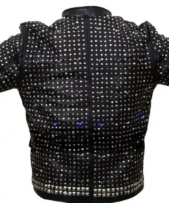WWE Chris Jericho Sparkle Light Up Jacket back