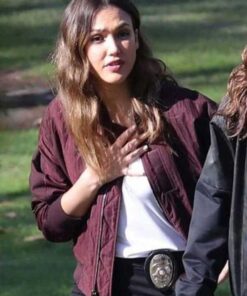 L.A.’s Finest Jessica Alba Bomber Jacket