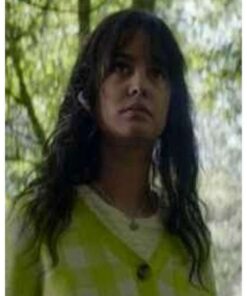 Yellowjackets Plaid Crop Cardigan