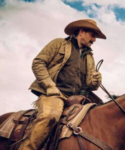 Alternative view of Yellowstone Josh Lucas Quilted Jacket