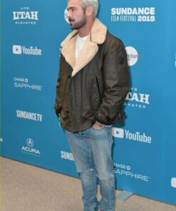 Zac Efron Shockingly Evil and Vile Event Jacket