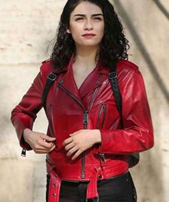 The Protector Zeynep Erman Red Jacket