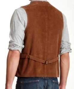 Alternative view of Newt Scamander Fantastic Beast Brown Vest
