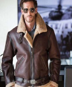 Men RAF Fighter Bomber Jacket