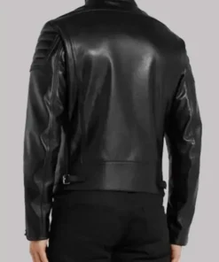 men-black-padded-sleeves-leather-jacket