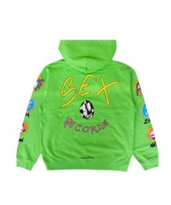 New Funky Sex Records Green Hoodie