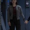 Lost In Space Mina Sundwall Grey Jacket