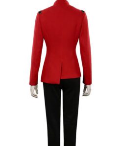 Alternative view of Star Trek Discovery S04 Sonequa Martin Red Jacket