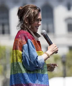 Kamala Harris Colorful Jacket