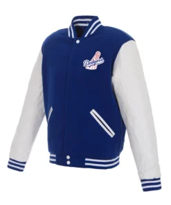 Los Angeles Dodgers RoyalWhite Jacket