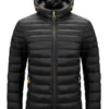 Men Outdoor Hooded Puffer Jacket