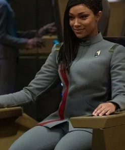Alternative view of Star Trek Discovery Season 4 Sonequa Martin Grey Jacket
