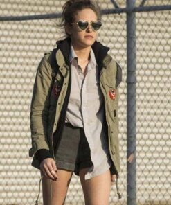 Mr. Robot Darlene Khaki Military Jacket