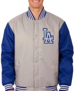 los-angeles-dodgers-poly-twill-gray-jacket