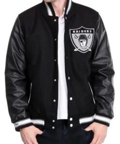 Men’s Black Oakland Raiders Jacket