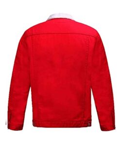 Men's Christmas Denim jacket