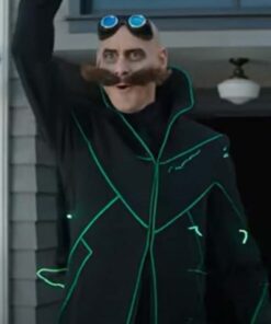 Alternative view of Sonic the Hedgehog 2 Jim Carrey Coat