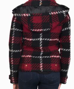 Pumpkin Picking Copper Plaid Jacket