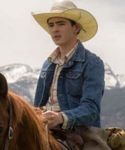 Yellowstone S05 Finn Little Denim Jacket