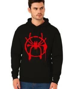 Awesome Blood Spiderman Black Hoodie