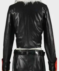 Sonic Shadow The Hedgehog Black Leather Jacket