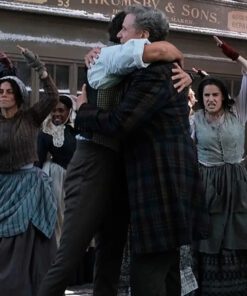 Spirited 2022 Will Ferrell Plaid Coat