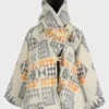yellowstone-beth-dutton-white-poncho-coat