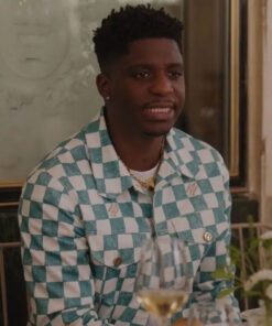 Emily In Paris S03 Samuel Arnold Denim Trucker Jacket