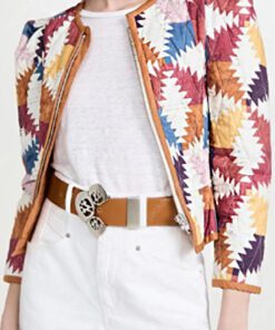 Emily In Paris S03 Lily Collins Bomber Jacket