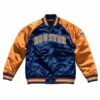Houston Astros Blue And Orange Satin Jacket