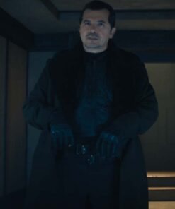 Violent Night 2022 Scrooge Black Coat