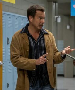 Murderville Will Arnett Brown Jacket